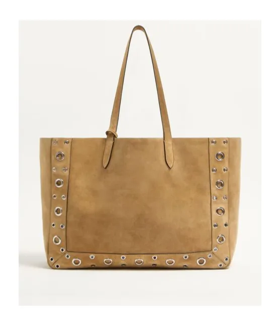 Valentino Vlogo Plaque Top Handle Bag