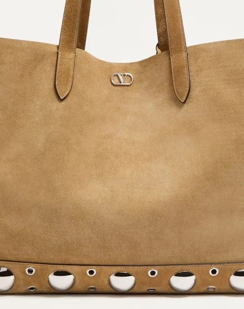 Valentino Vlogo Plaque Top Handle Bag