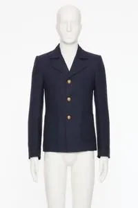 Valentino	Button-Up Long-Sleeved Jacket
