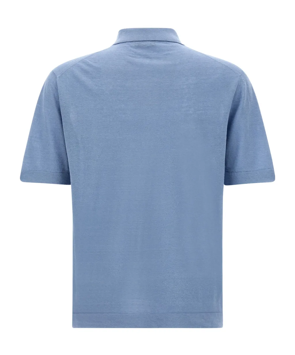 Zanone Knitted Short Sleeve Shirt