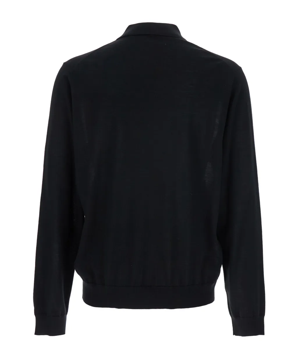 Merino Wool Polo Shirt
