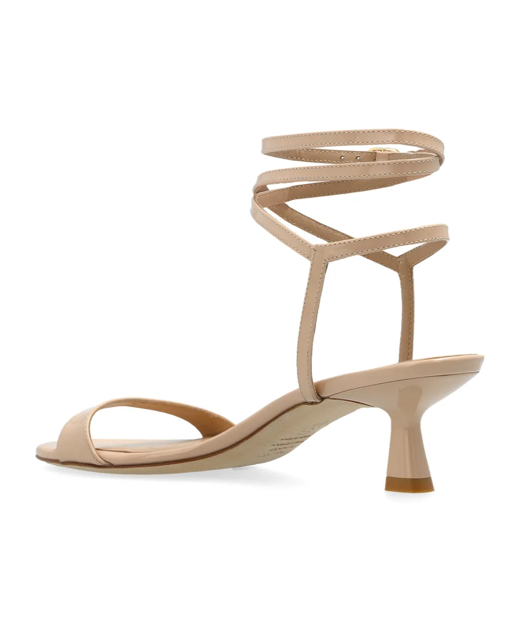 Round-Headed High-Heeled Sandals