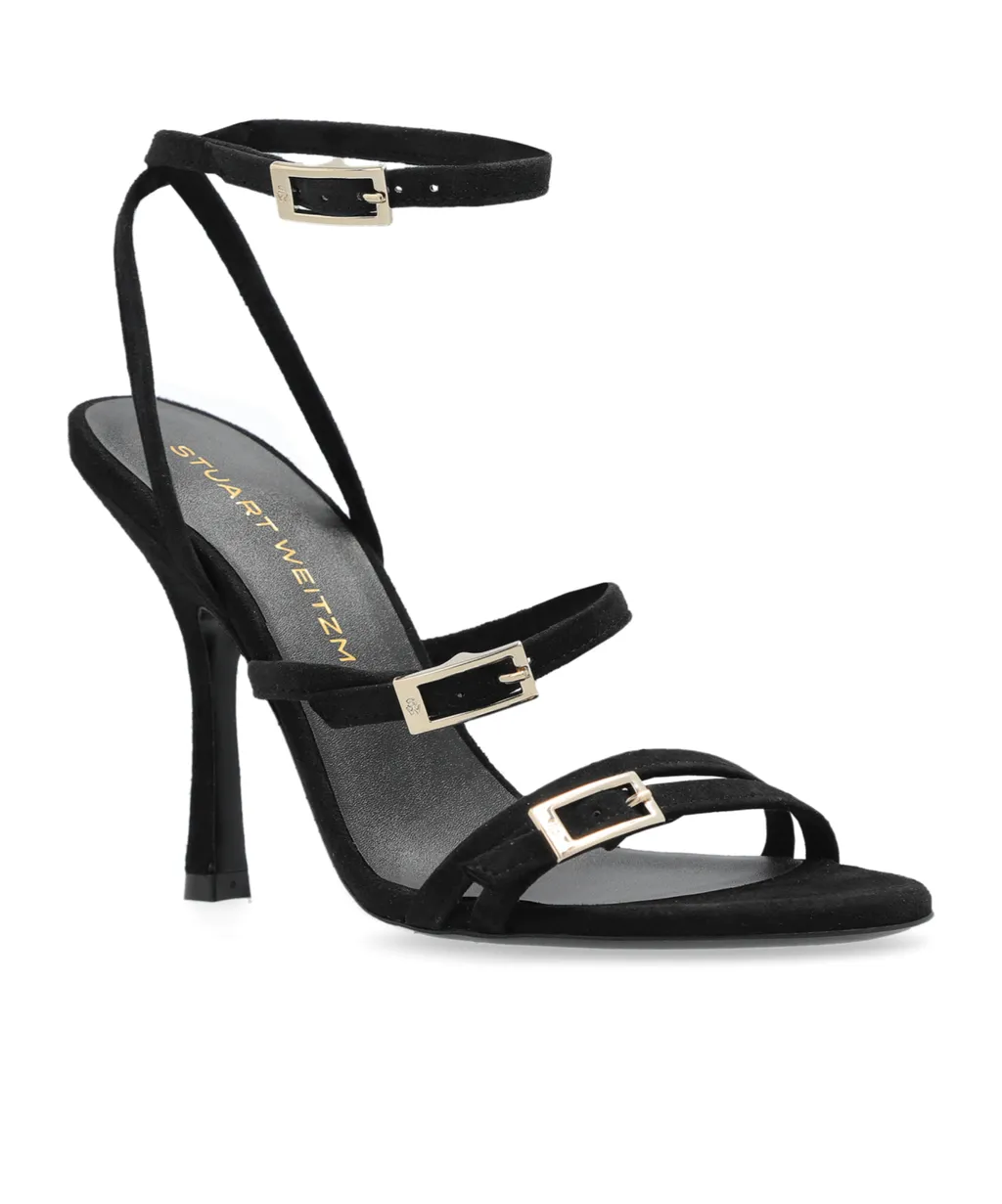 Round-Headed High-Heeled Sandals