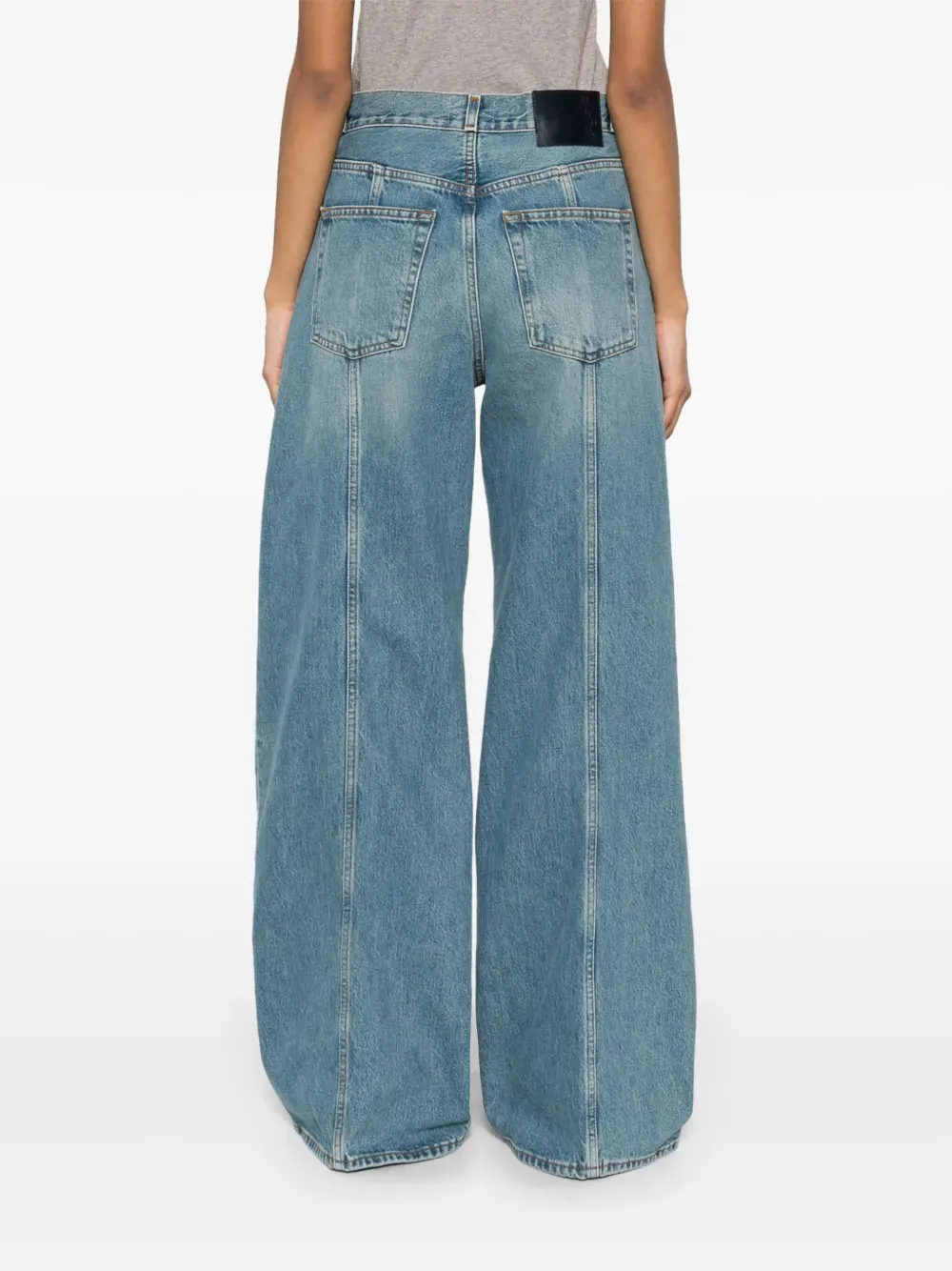 Peace Wide-Leg Jeans