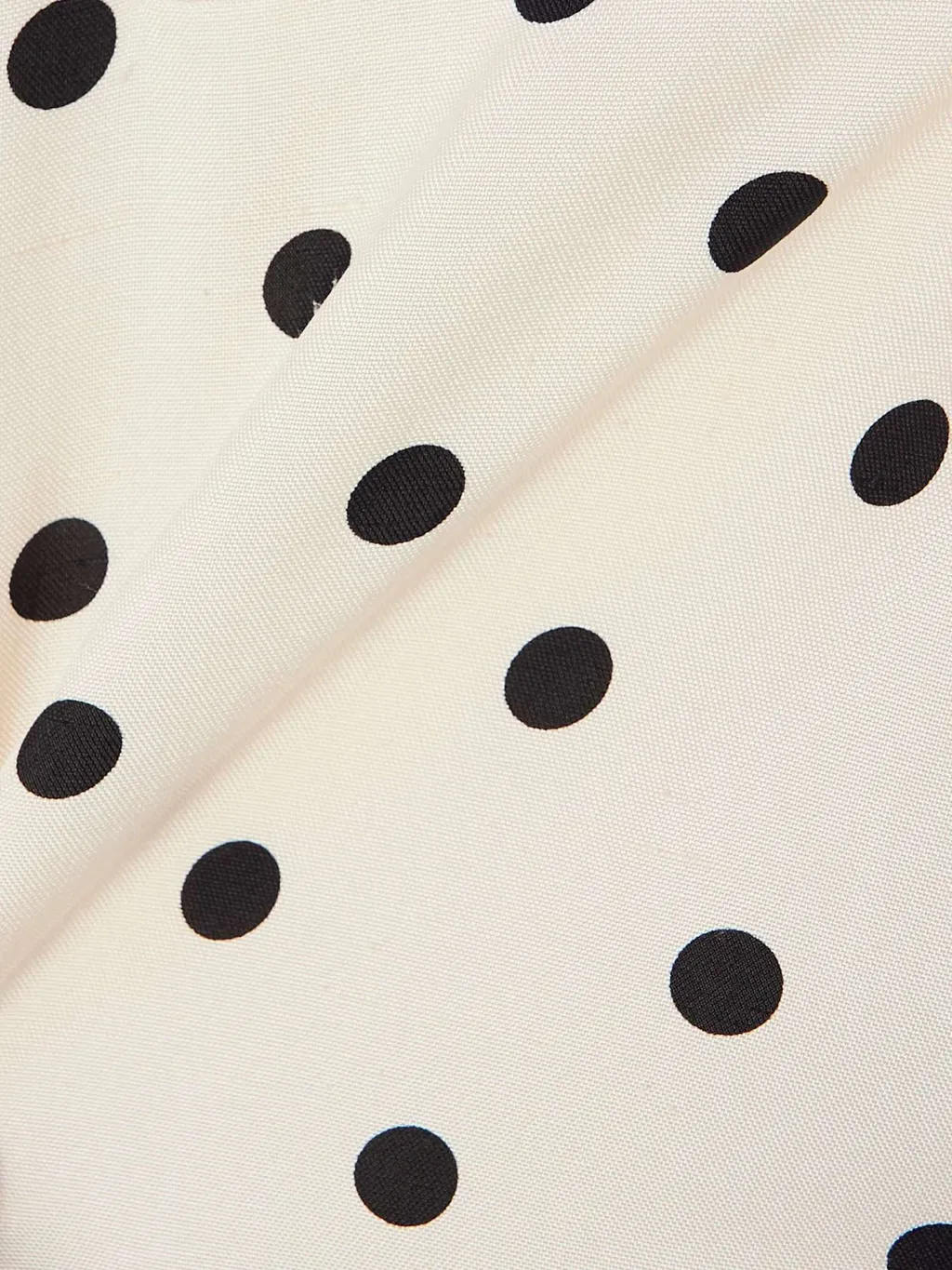 Valentino Polka Dot Printed Straight Leg Trousers