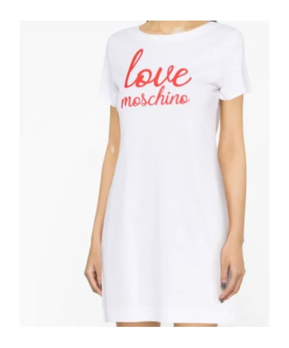 Logo-Print Cotton T-Shirt Dress