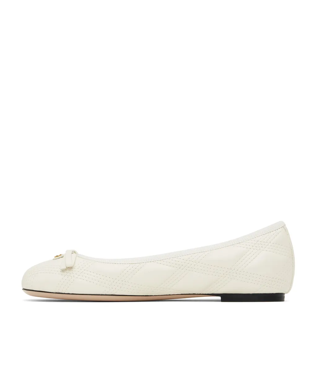 Valentino Bow Detailed Slip-On Ballerina Shoes