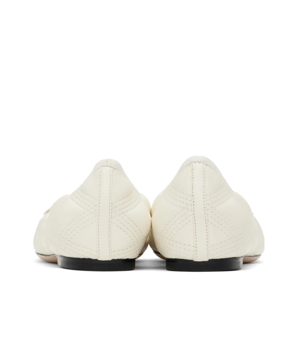 Valentino Bow Detailed Slip-On Ballerina Shoes