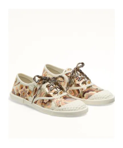 Valentino	Bay By Bay Lace-Up Sneakers