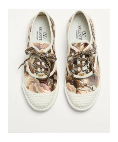 Valentino	Bay By Bay Lace-Up Sneakers