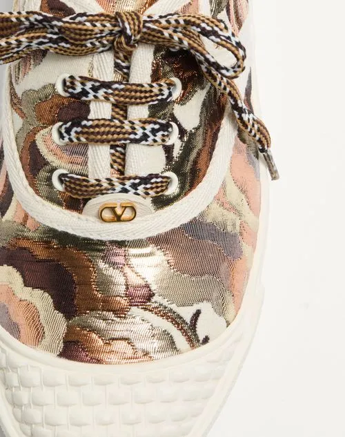 Valentino	Bay By Bay Lace-Up Sneakers