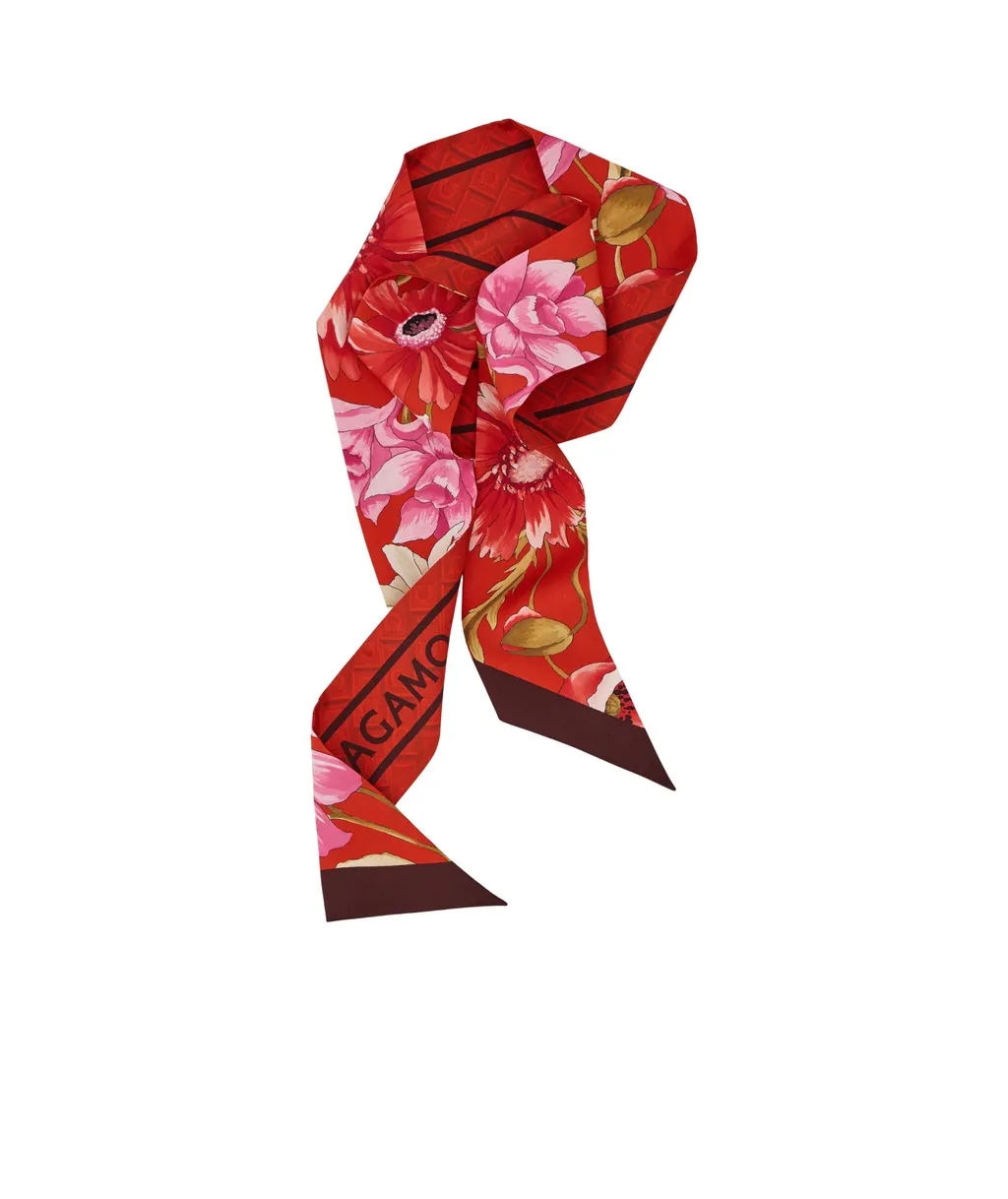 Floral Print Scarf