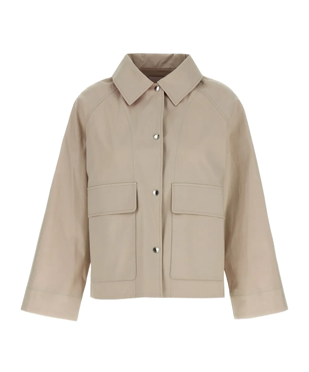 Yves Salomon Hooded Utility Coat