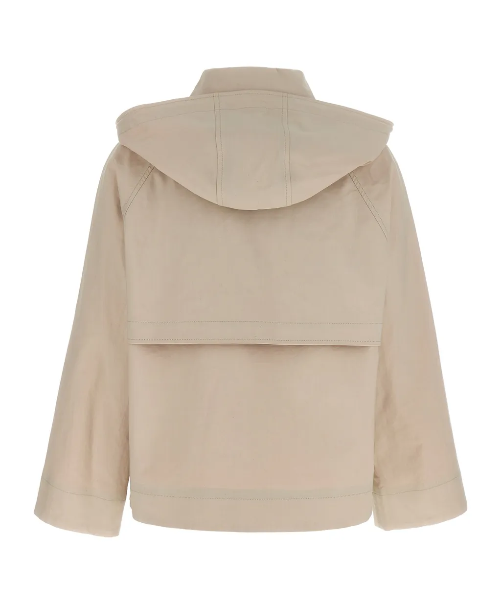 Yves Salomon Hooded Utility Coat