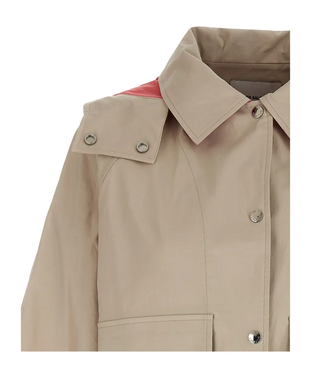 Yves Salomon Hooded Utility Coat