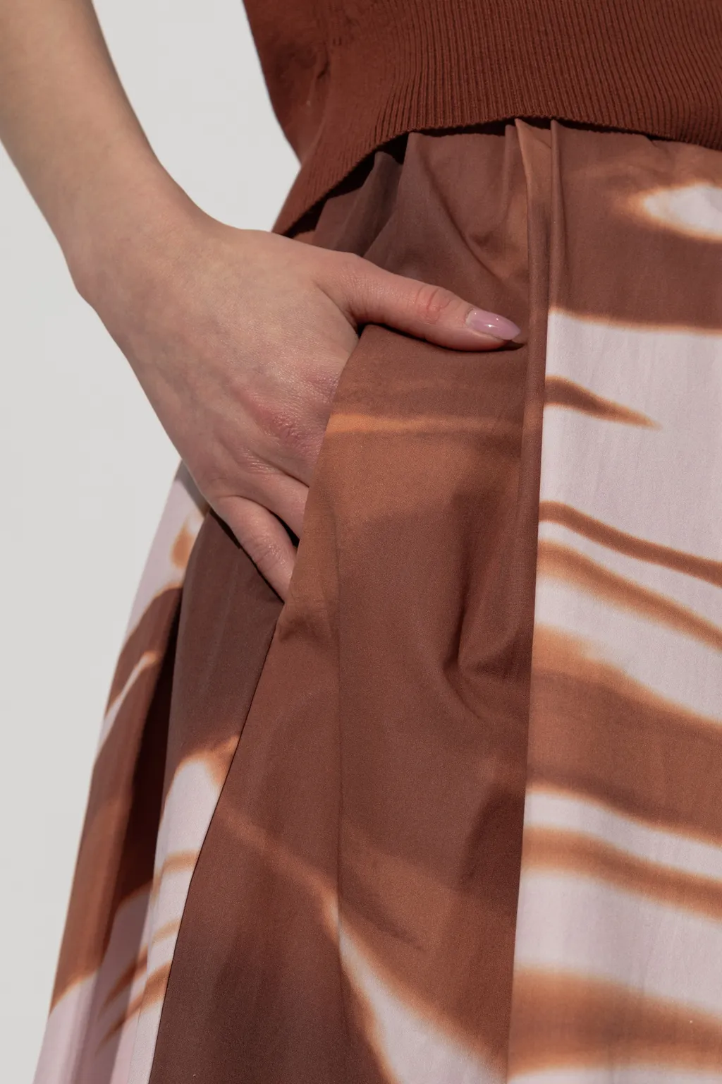 Dries Van Noten Printed Skirt