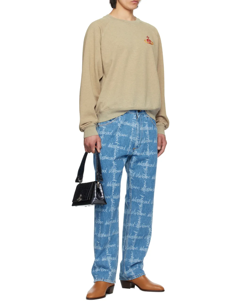 Orb-Embroidered Sweatshirt