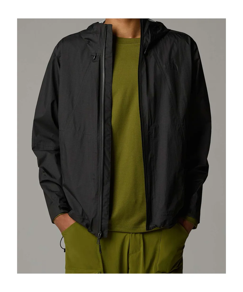 The North Face Logo Printed Zipped Rain Jacket