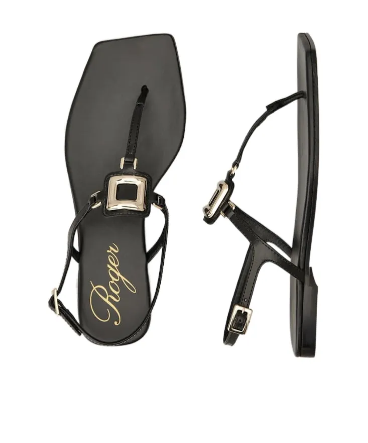 Roger Vivier Viv By The Sea Buckled Sandals