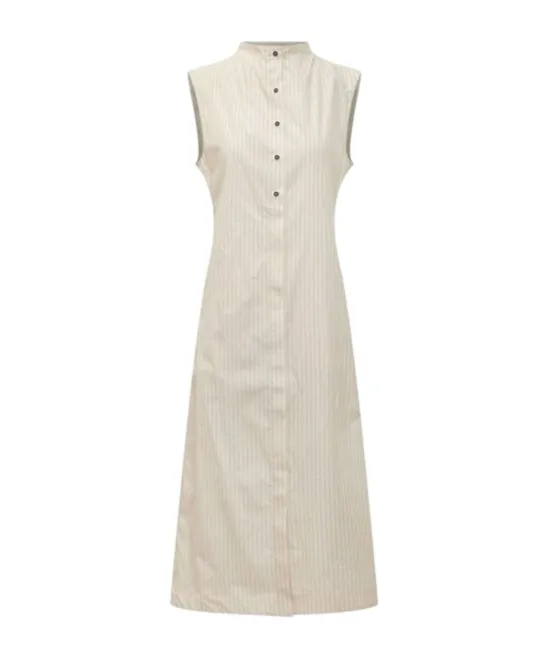 Loulou Studio Maui Striped Maxi Dress