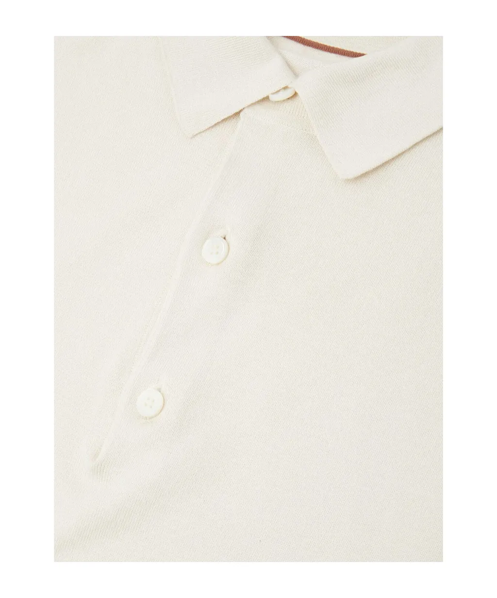 Long-Sleeved Polo Shirt