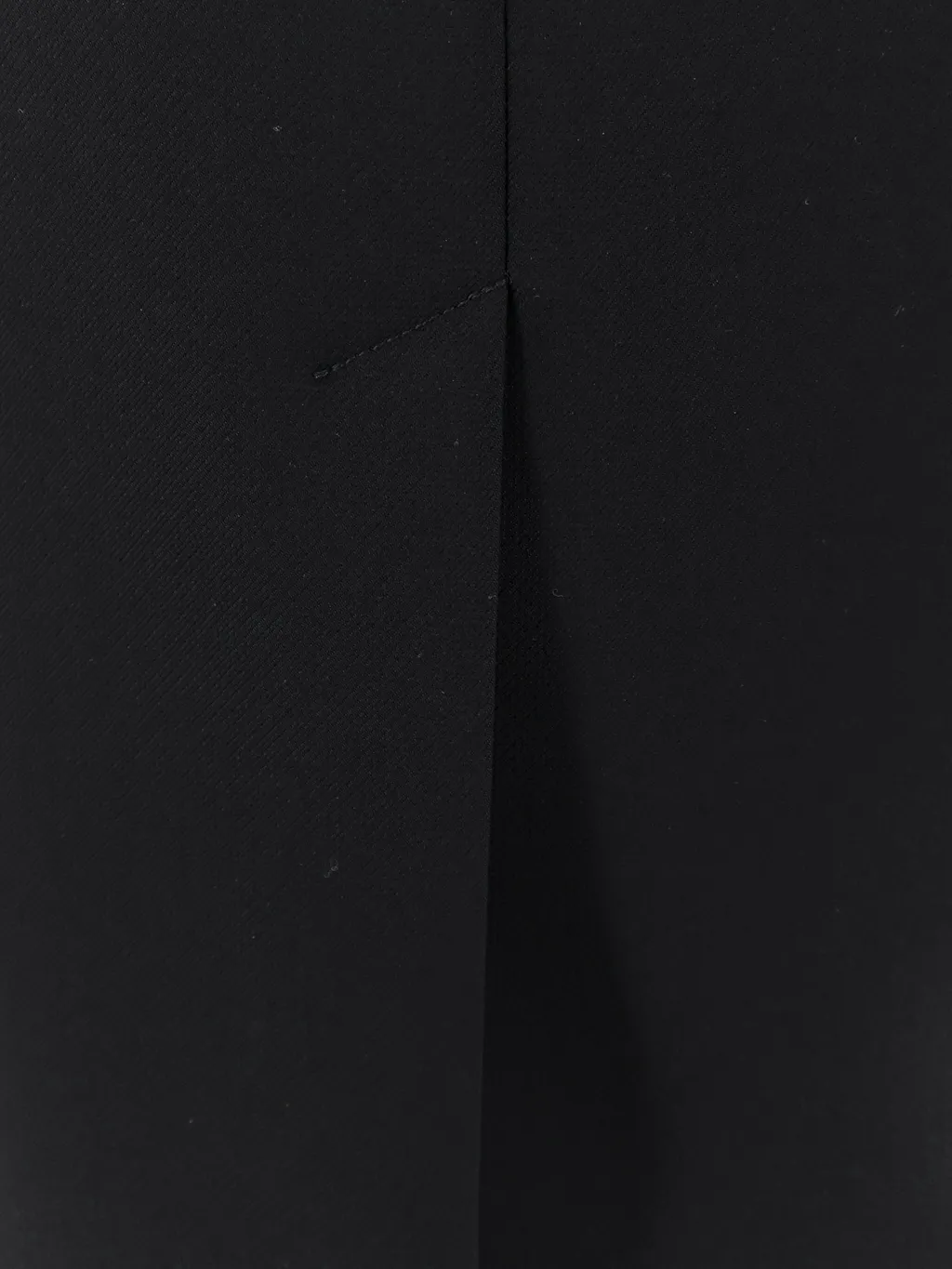 Pencil Skirt In Gauffered Double Wool