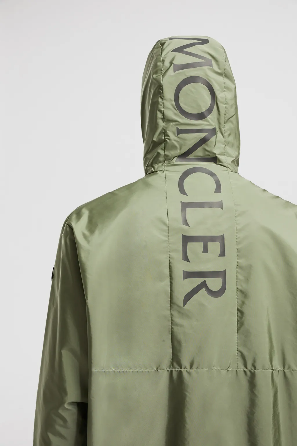 Moncler Granier Logo Patch Zip-Up Jacket