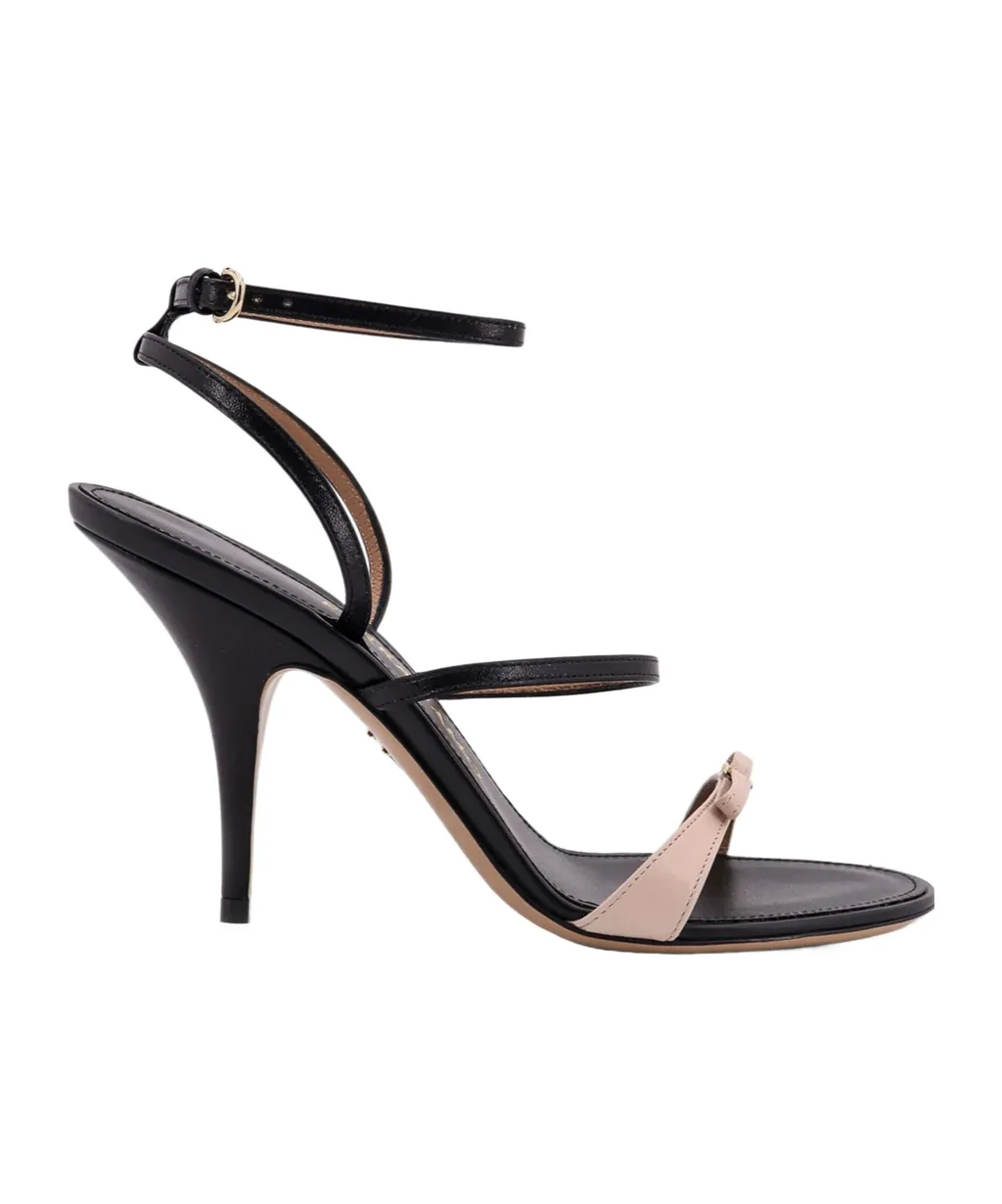 Ferragamo Bow Detailed Ankle Strap Sandals