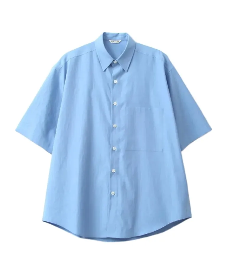 Short-Sleeve Cotton Shirt