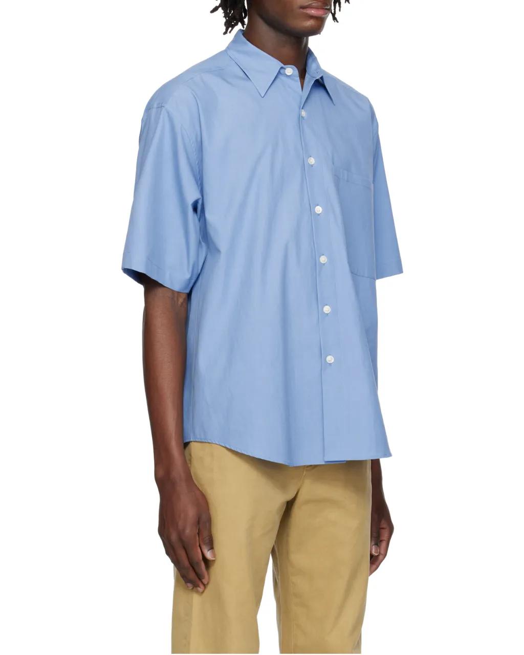 Short-Sleeve Cotton Shirt