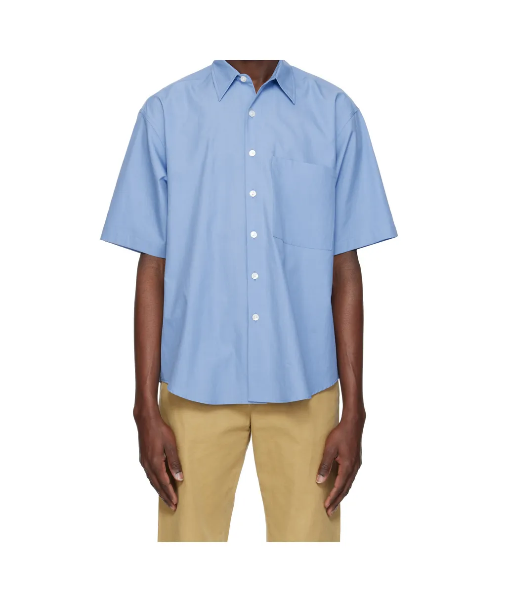 Short-Sleeve Cotton Shirt