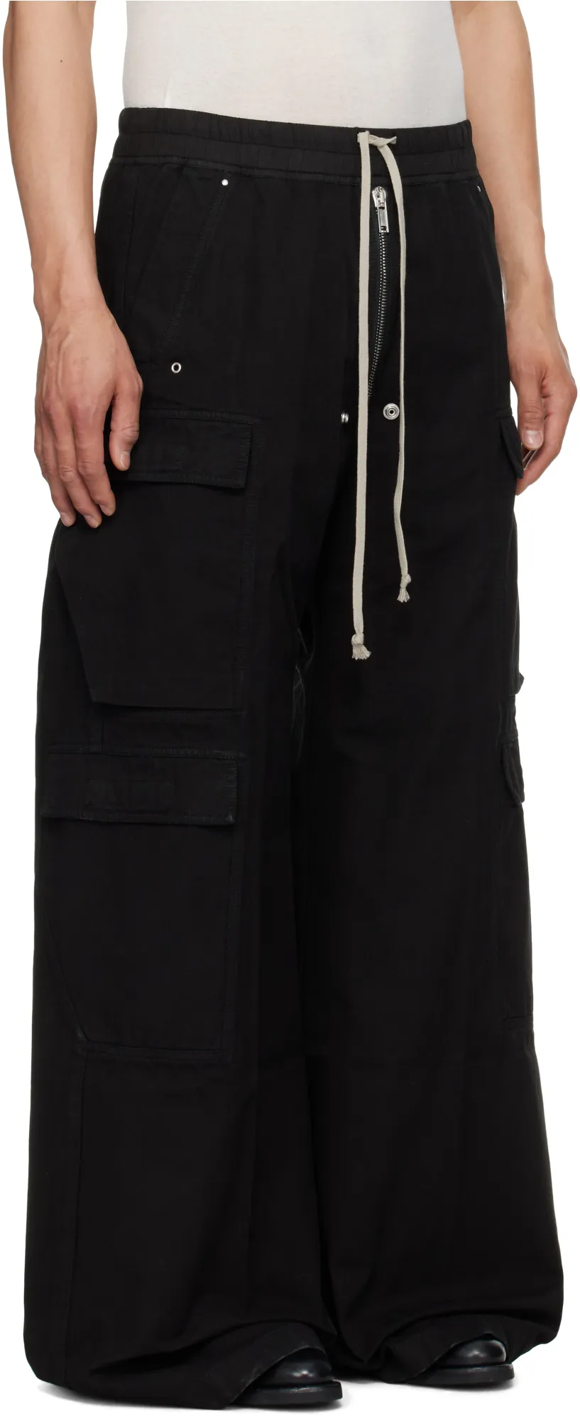 Elastic Waist Casual Pants