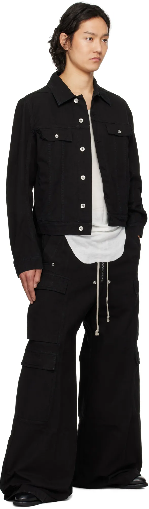 Elastic Waist Casual Pants