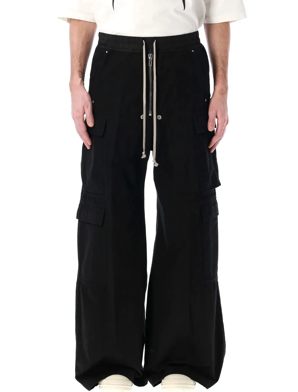 Elastic Waist Casual Pants