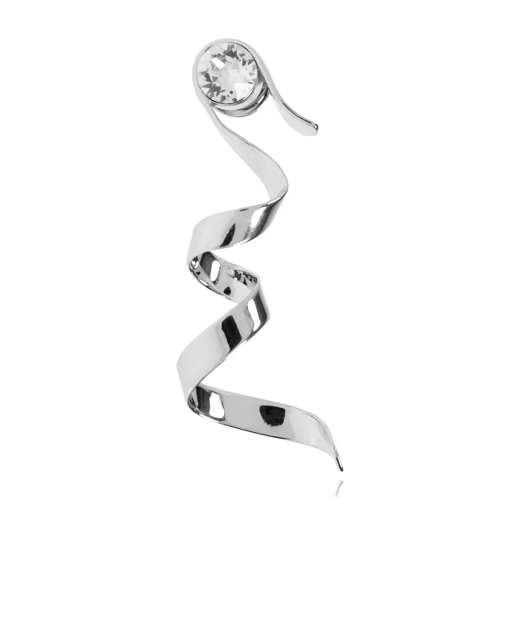 Dries Van Noten Swirl Embellished Earrings