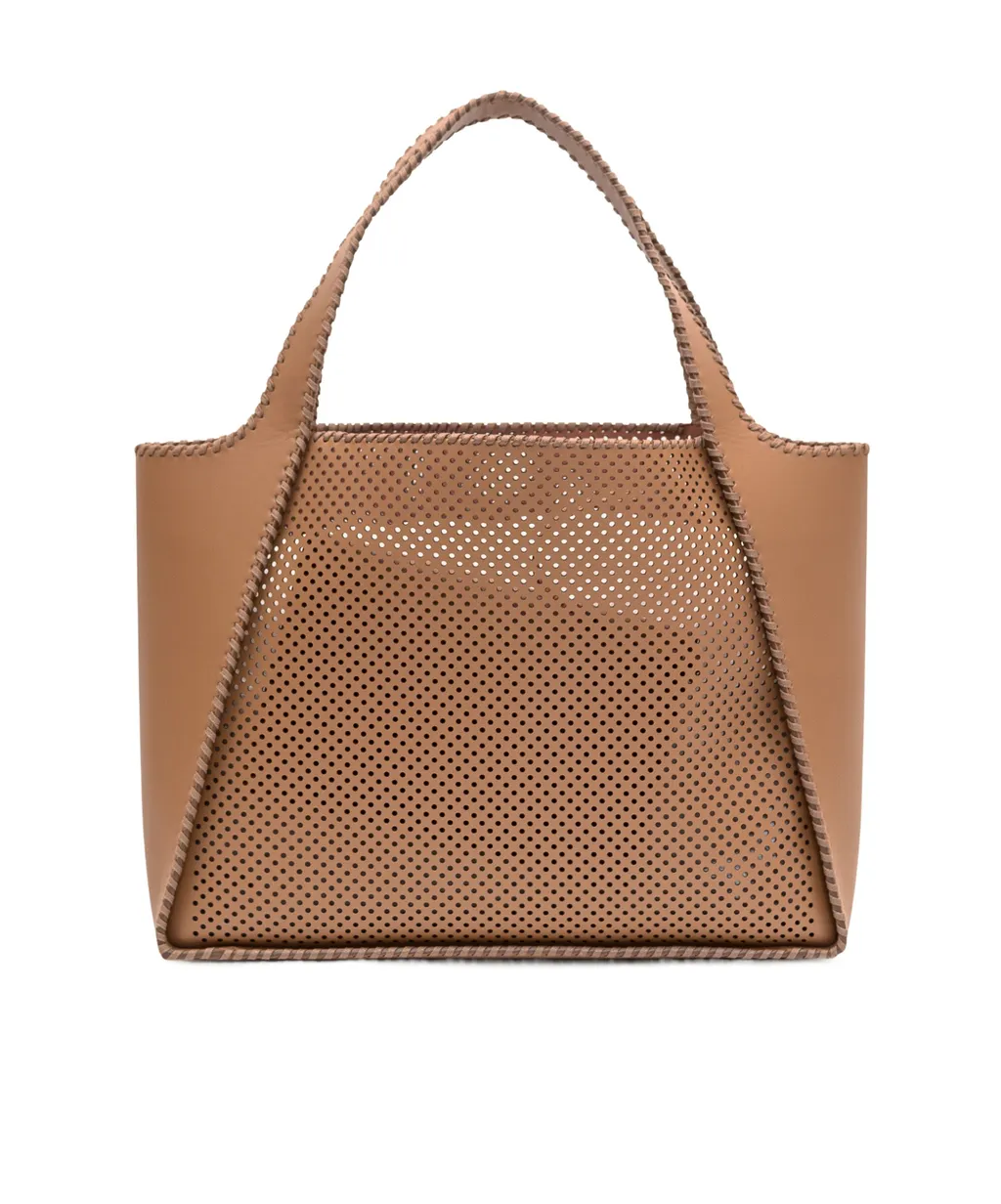Stella Mccartney Perforated Logo Tote