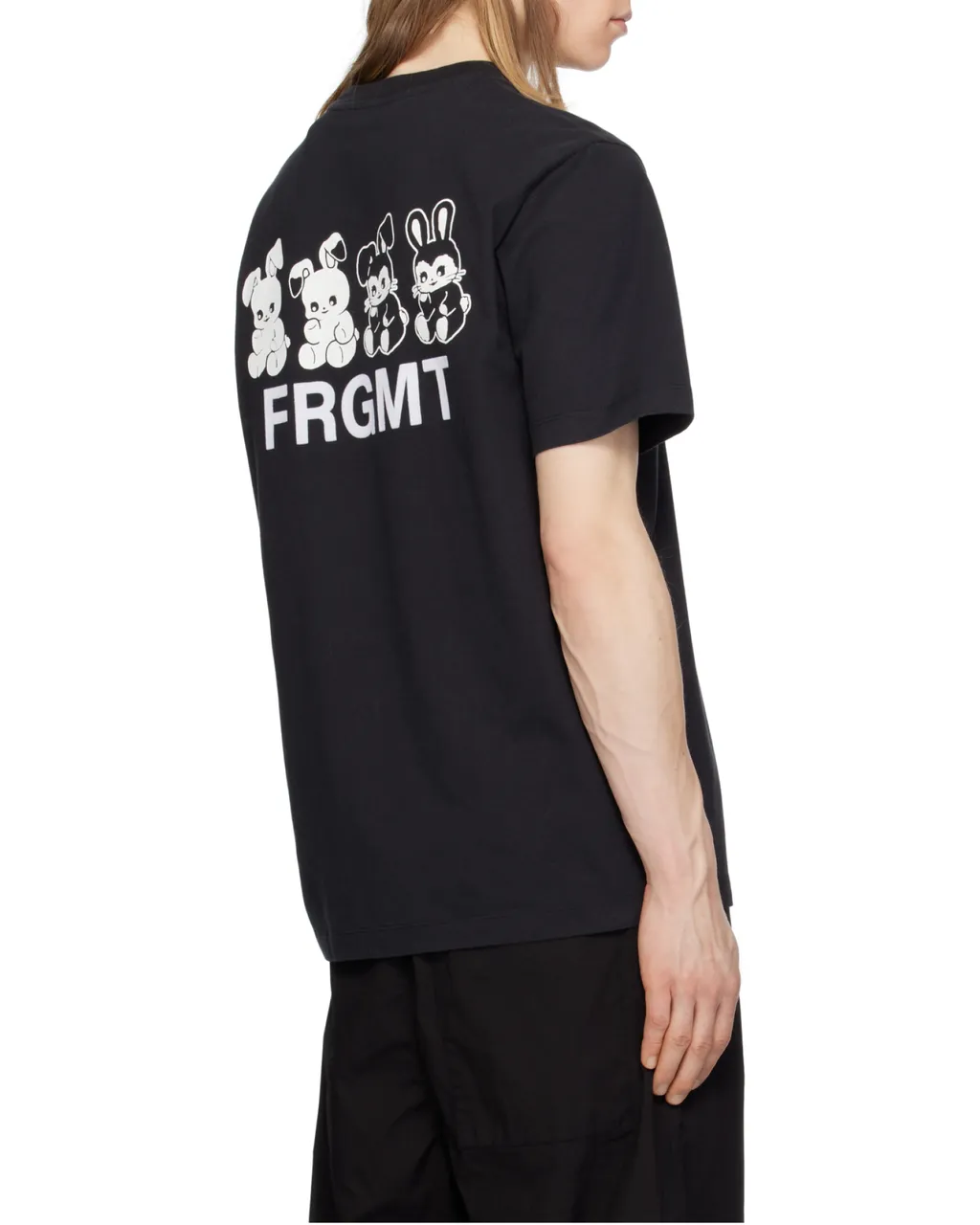 Moncler X Frgmt Cartoon Logo Cotton T-Shirt