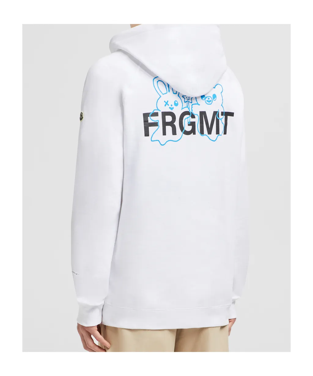 Moncler X Frgmt Cartoon Logo Cotton Hoodie