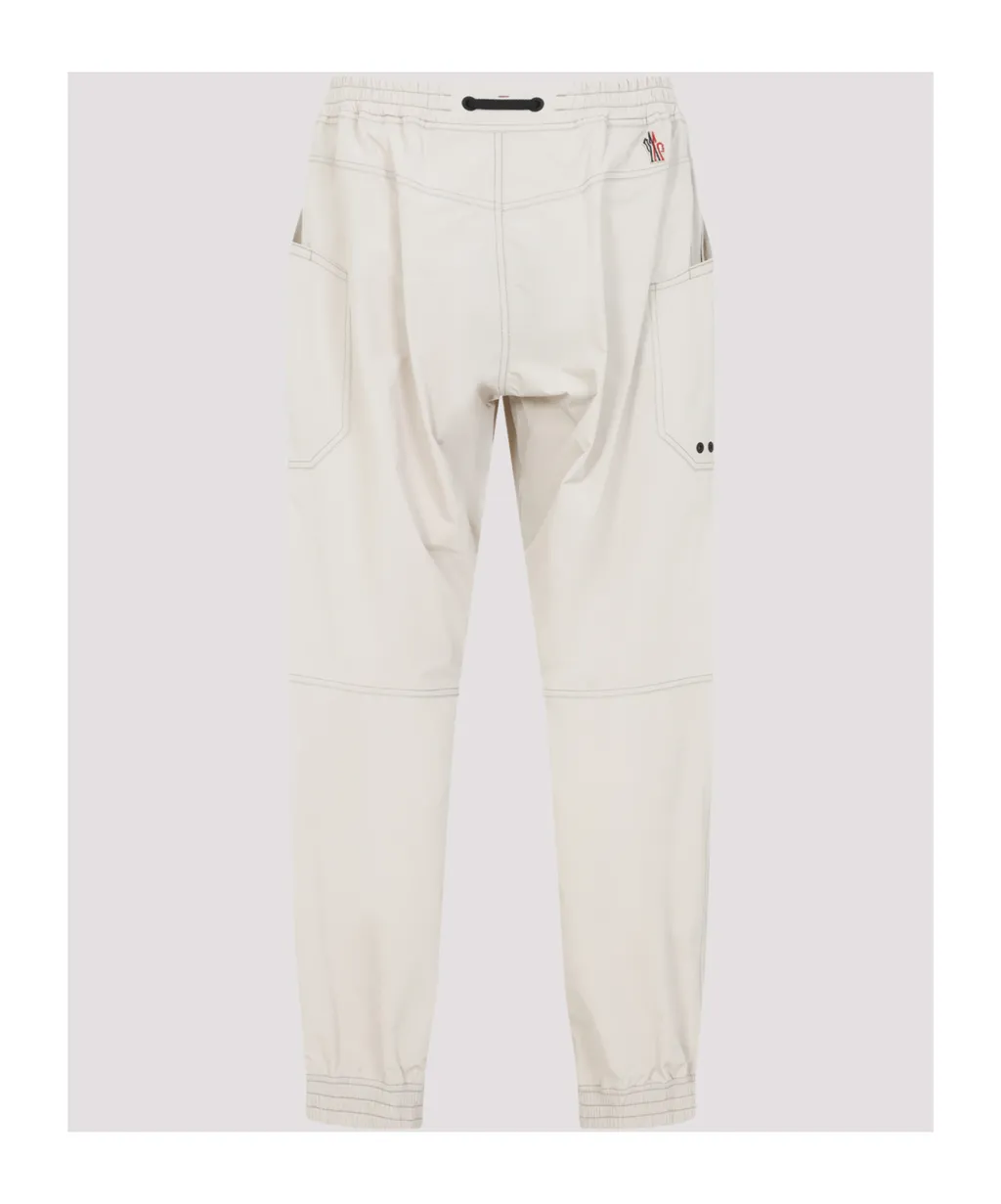 Moncler Grenoble Contrast Stitch Drawstring Trousers
