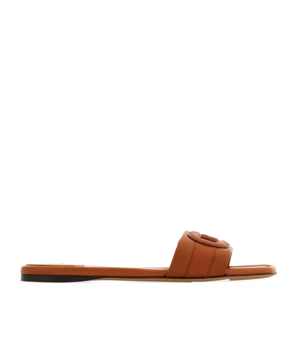 Ferragamo Gancini Slip-On Slides