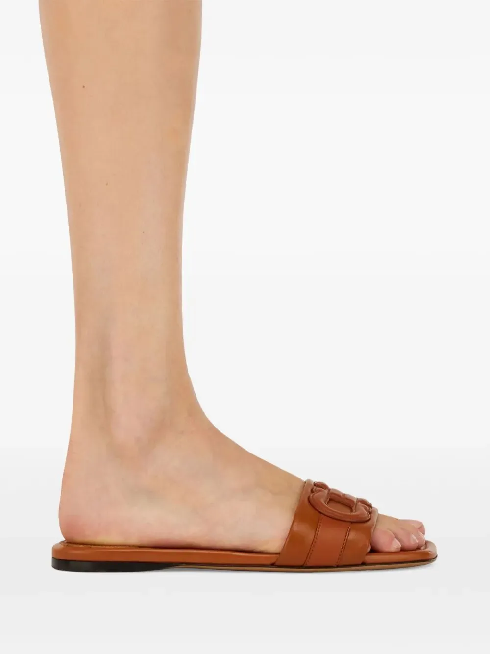 Ferragamo Gancini Slip-On Slides