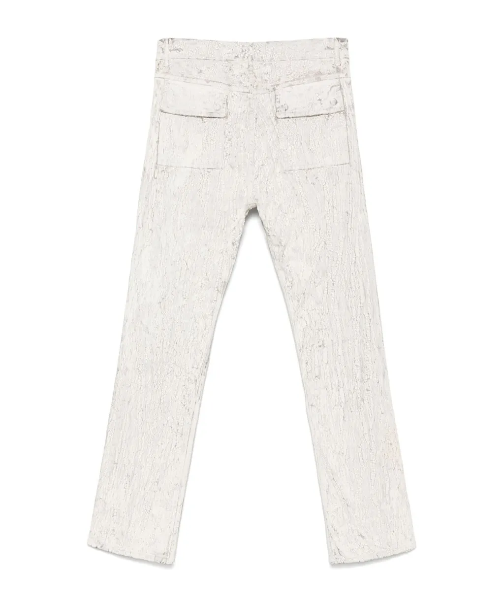 Rick Owens Hollywood Headon Stretch Utility Jeans