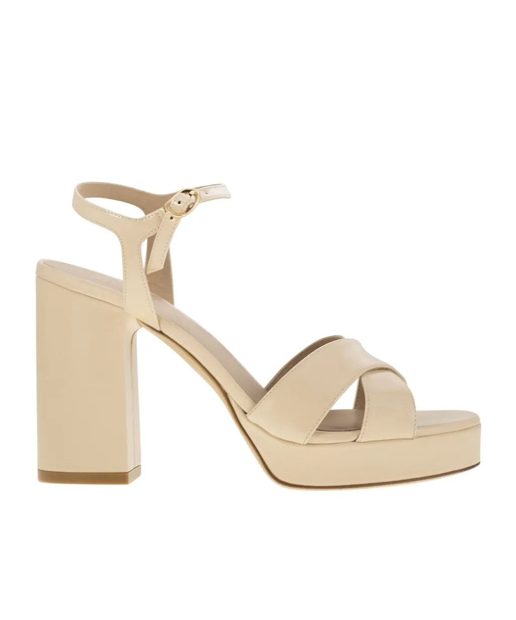 Thick Soled High-Heeled Sandals
