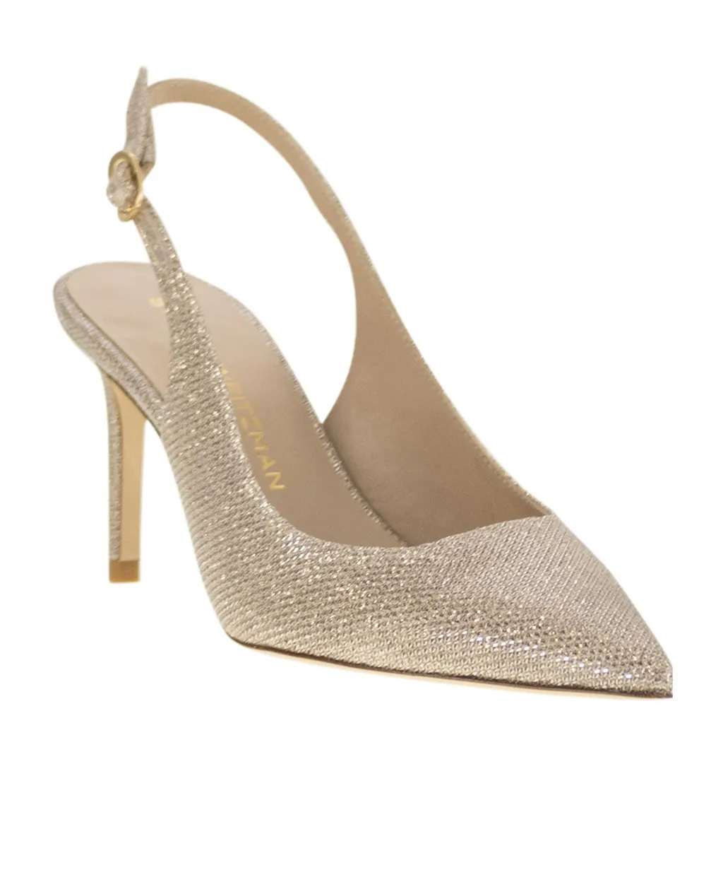Pointed Hallow-Heeled Sandals