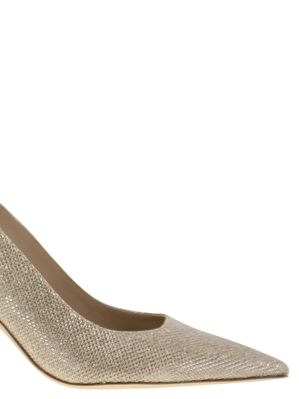 Pointed Hallow-Heeled Sandals