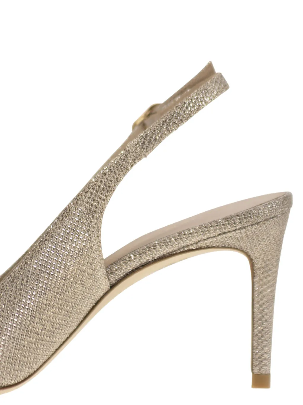 Pointed Hallow-Heeled Sandals