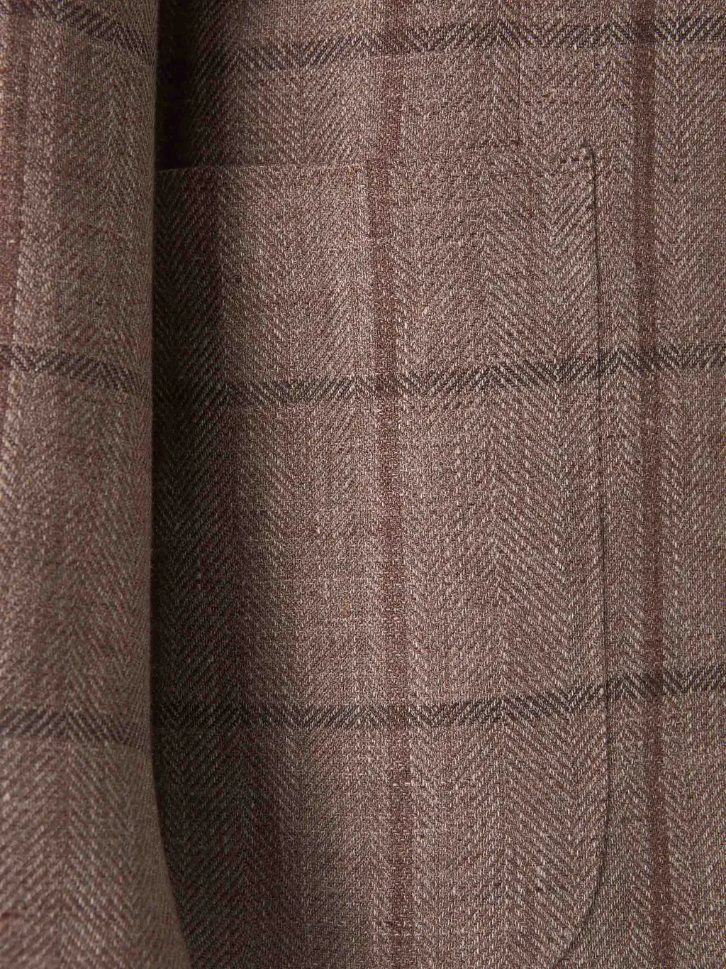 Textured Check Pattern Jacket