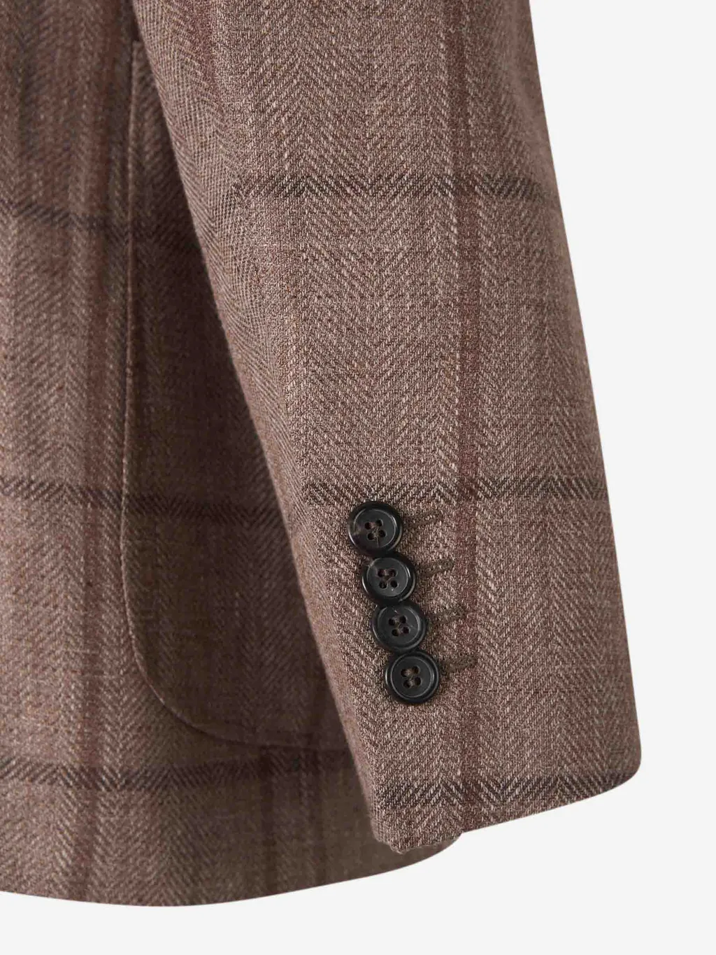 Textured Check Pattern Jacket
