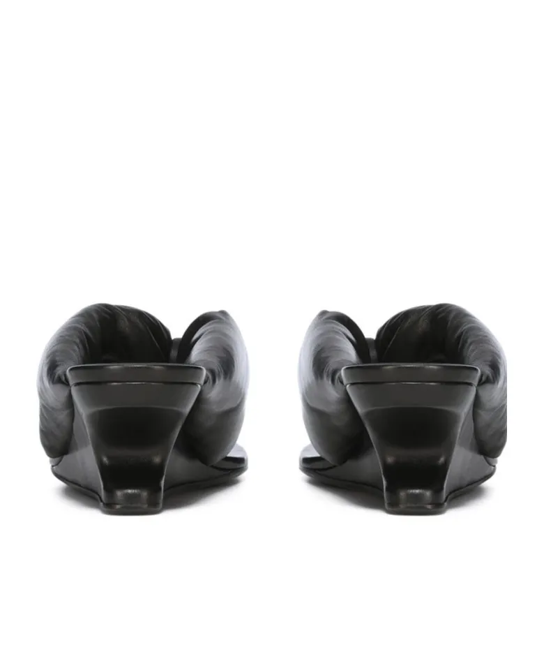 Rick Owens Square-Toe Thong Sandals