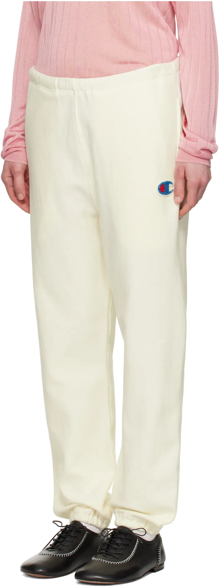 Logo Patch Pants
